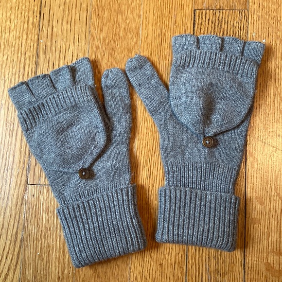 J. Crew Accessories Jcrew Fold Over Glovesmittens Poshmark